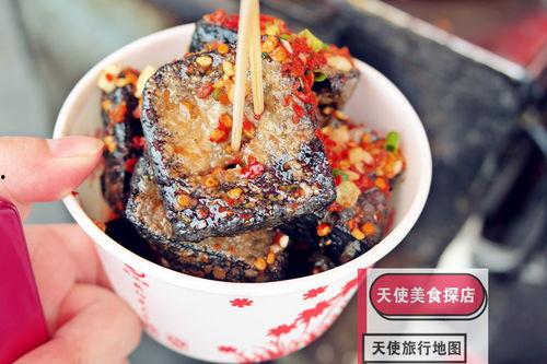 诸暨吃瓜臭豆腐