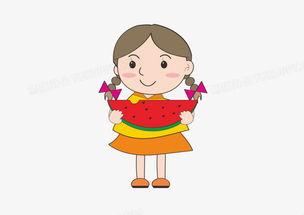 夏日吃瓜写真图片动画,动感写真动画中的清凉时光