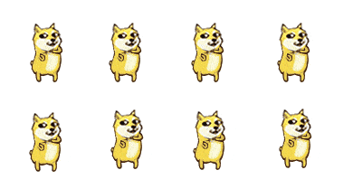 doge吃瓜表情包